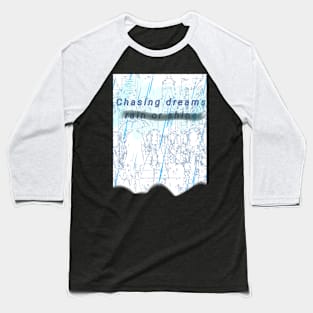 City Streets Under the Rain Baseball T-Shirt